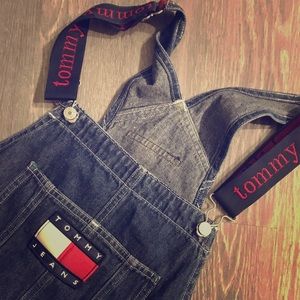 Denim Suspender Tommy Overalls / Dress